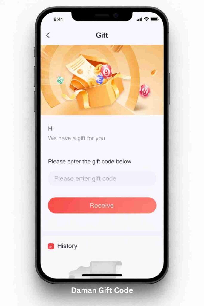 How to Redeem daman Gift Code, daman free gift code